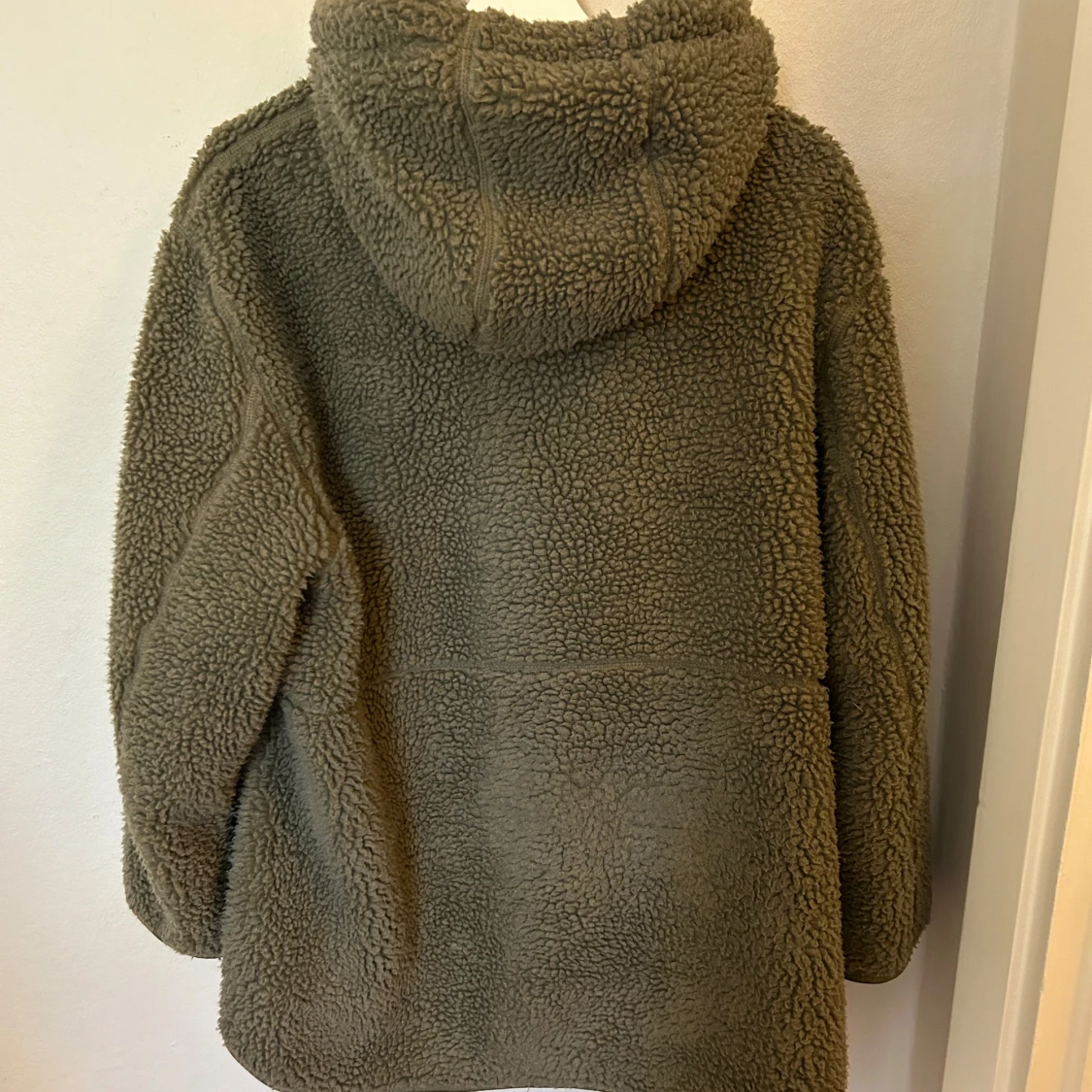 Grön teddyjacka/teddyfleece H&M - 90