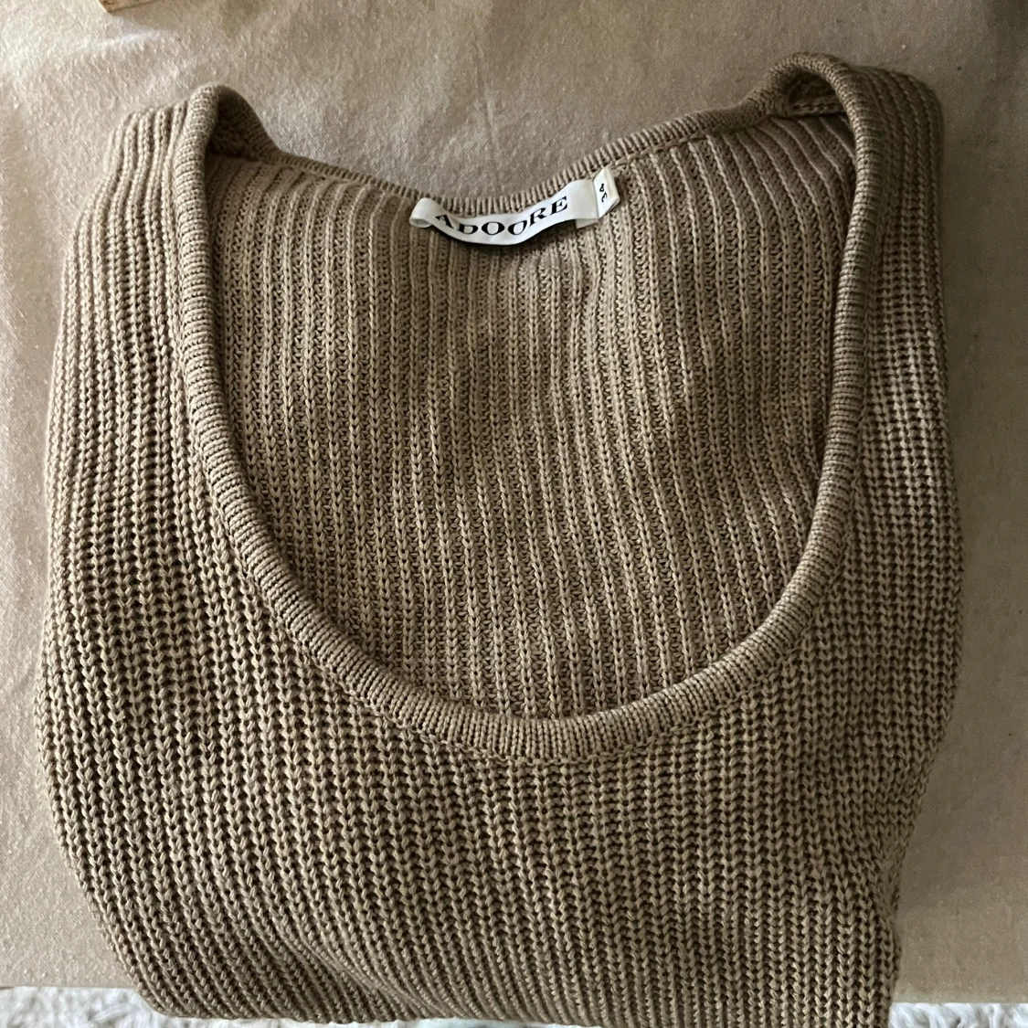 Adoore stickad hourglass klänning - 92