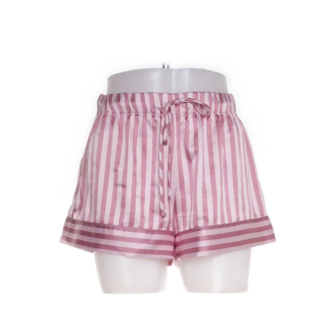 Rosa randiga silkiga pjamas shorts, Victoria's Secret