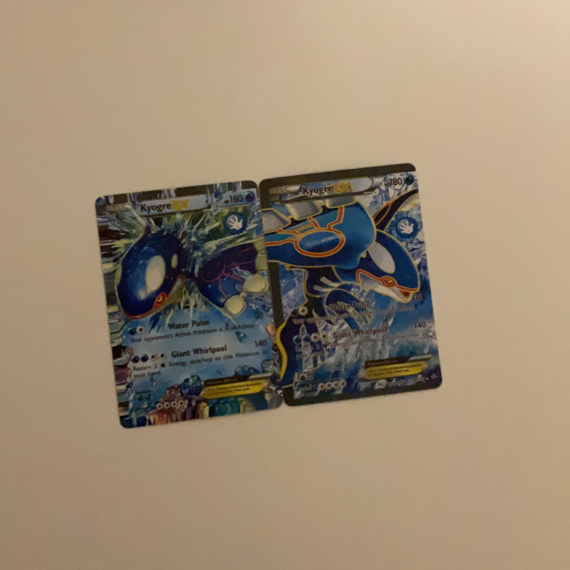 Kyogre Pokémonkort