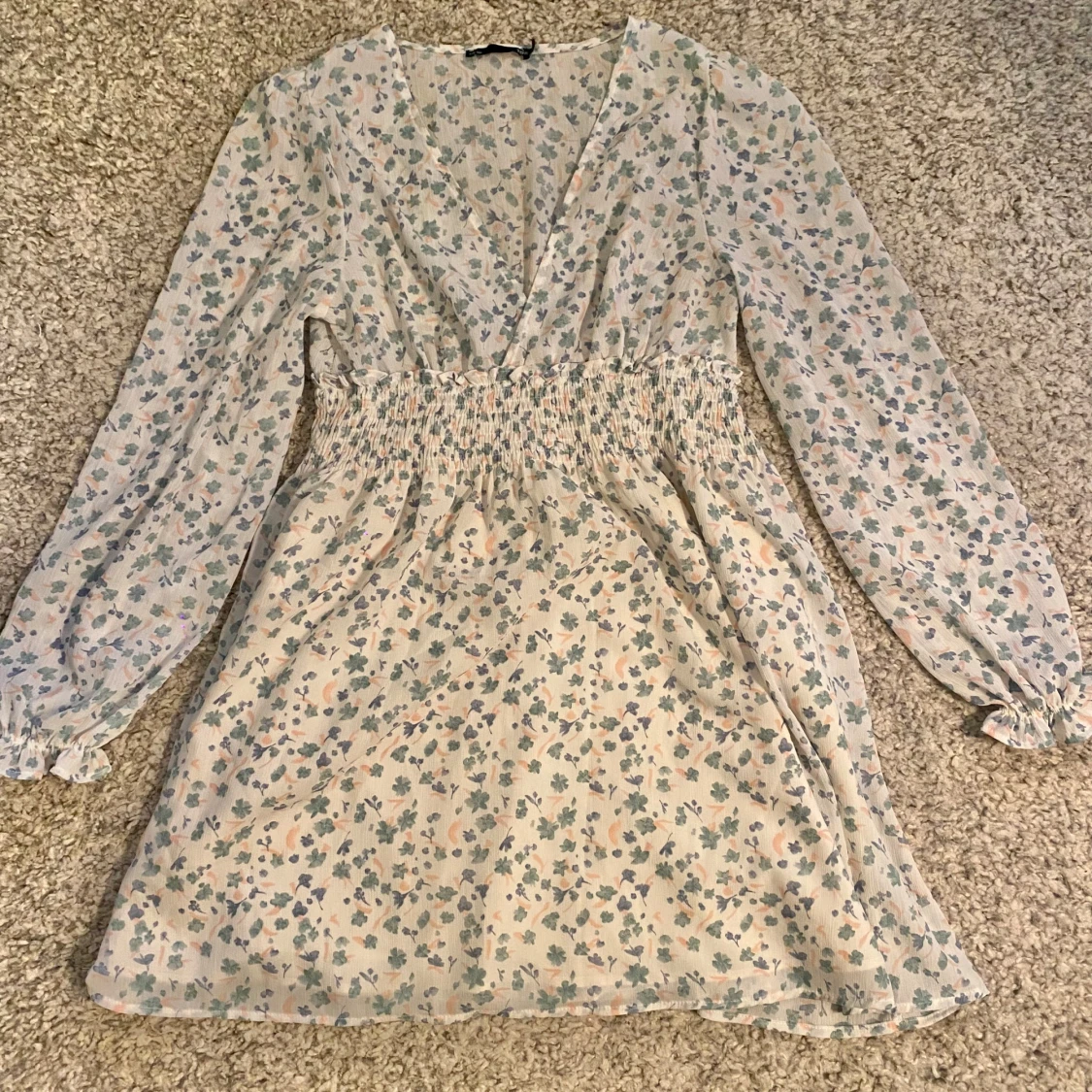Blommig klänning från Lager 157 - 91