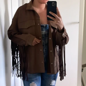 Fringe jacket  - Pull and bear fringe suede jacket  Used in good condition 
