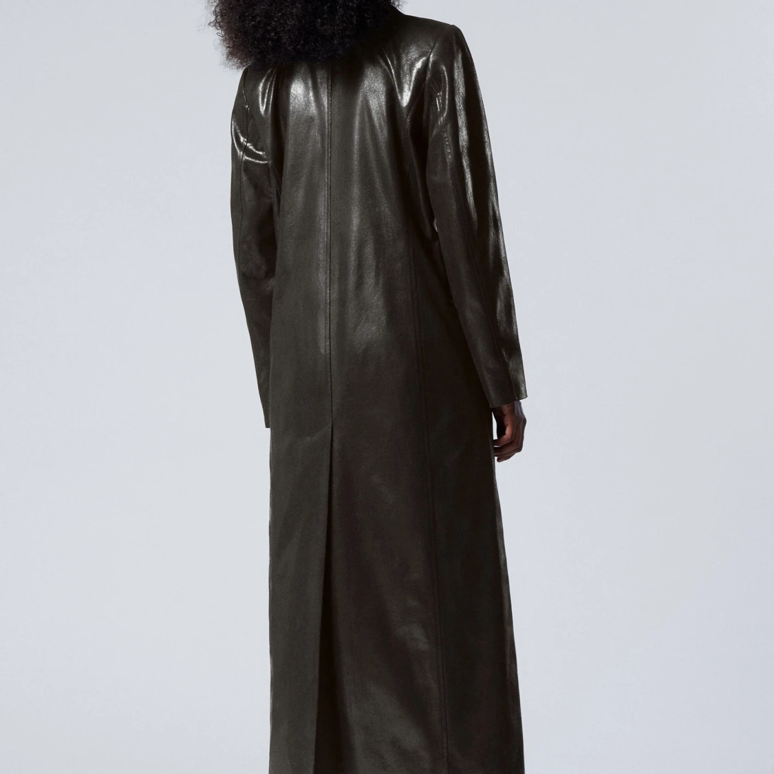 Läderkappa från Weekday  - 90