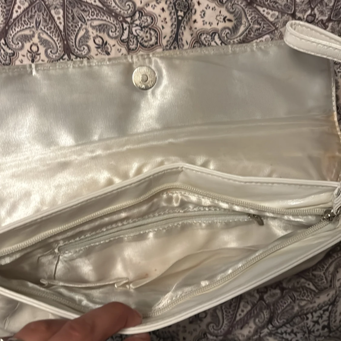 Vit kuvertväska me - 90