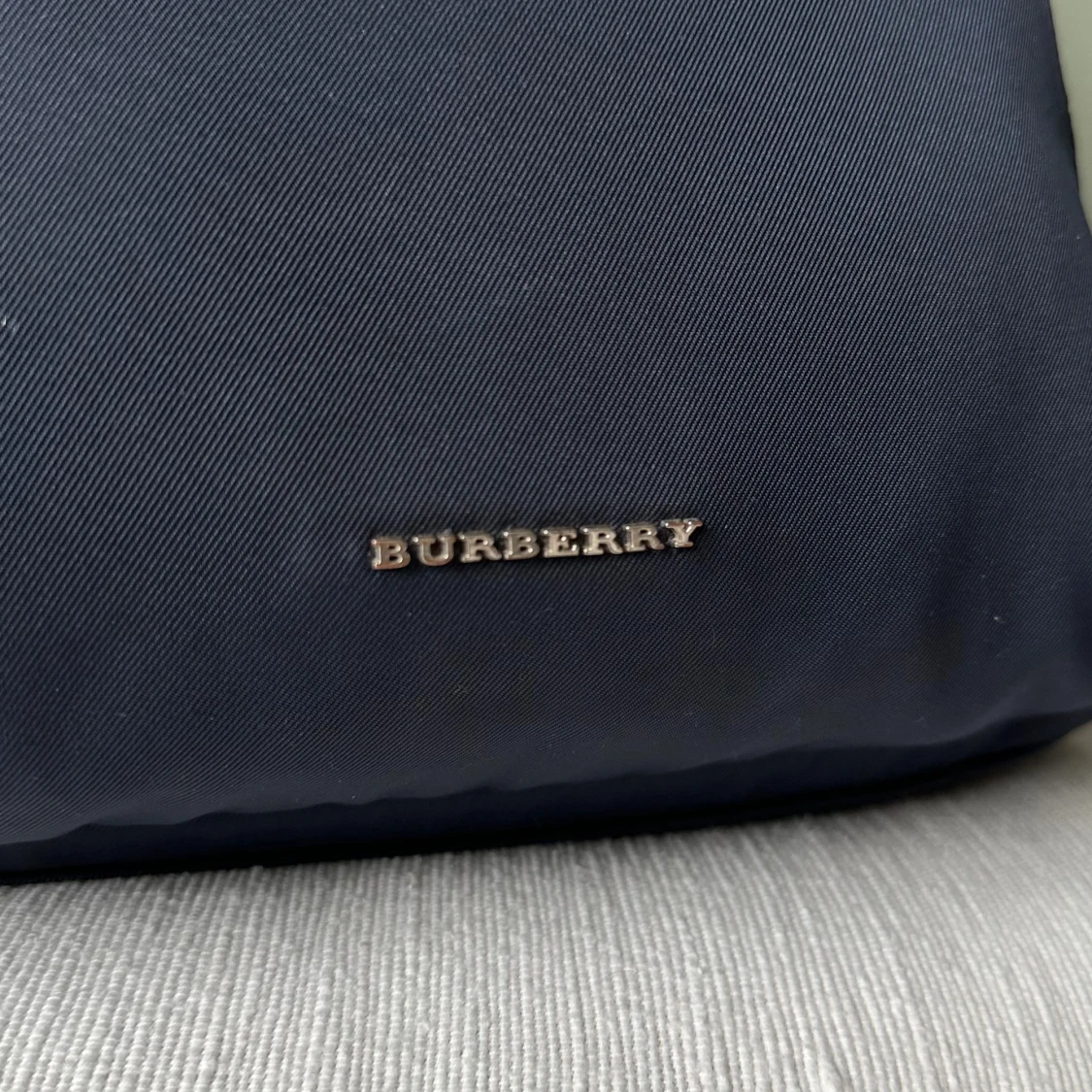 Burberry Nylon Backpack - Navy - 90