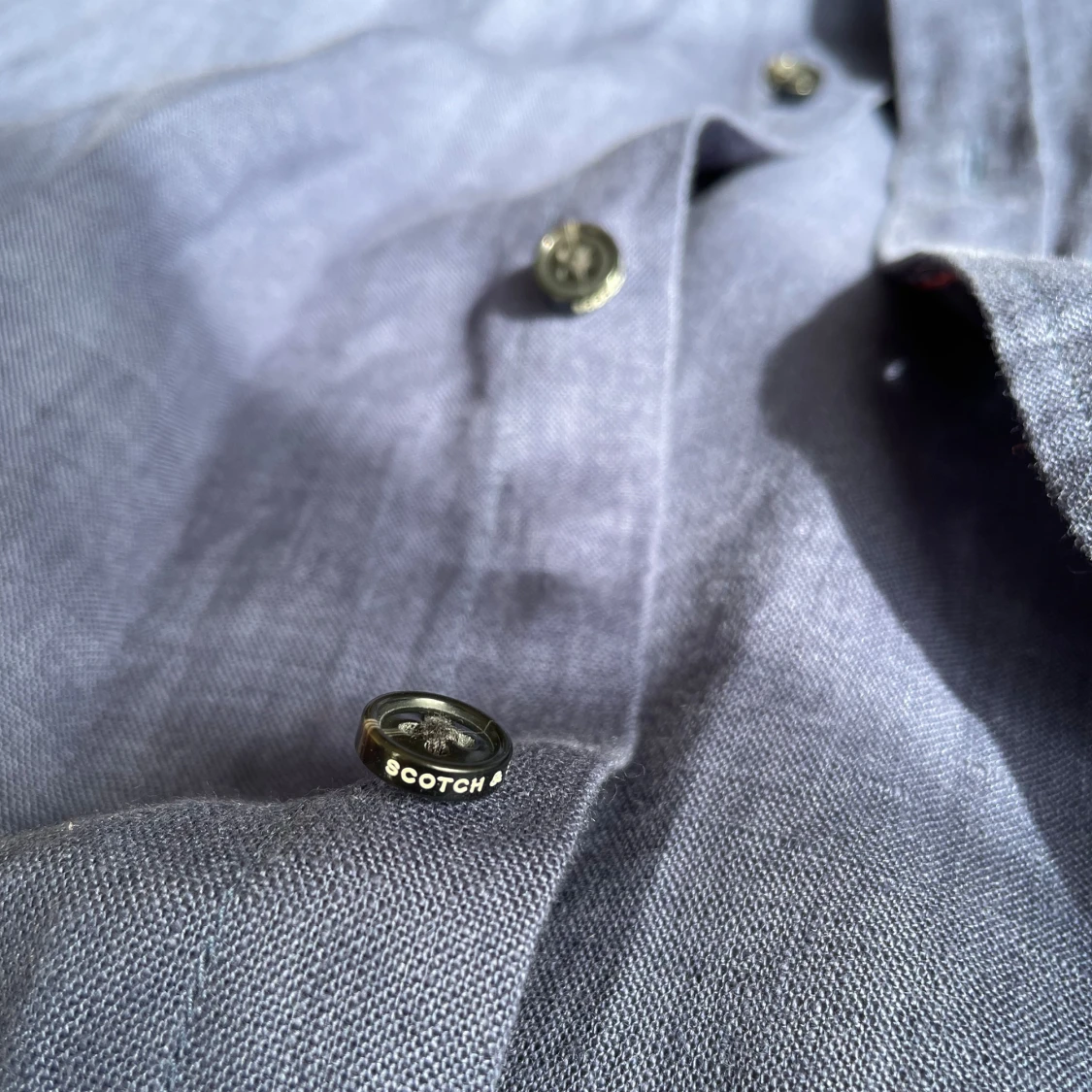 Blå skjorta från Scotch & Soda - 4