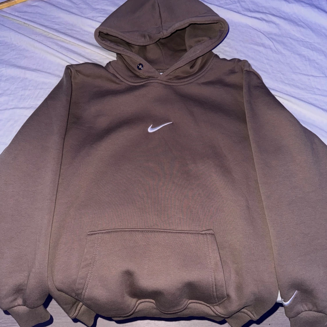 Brun hoodie från Nike