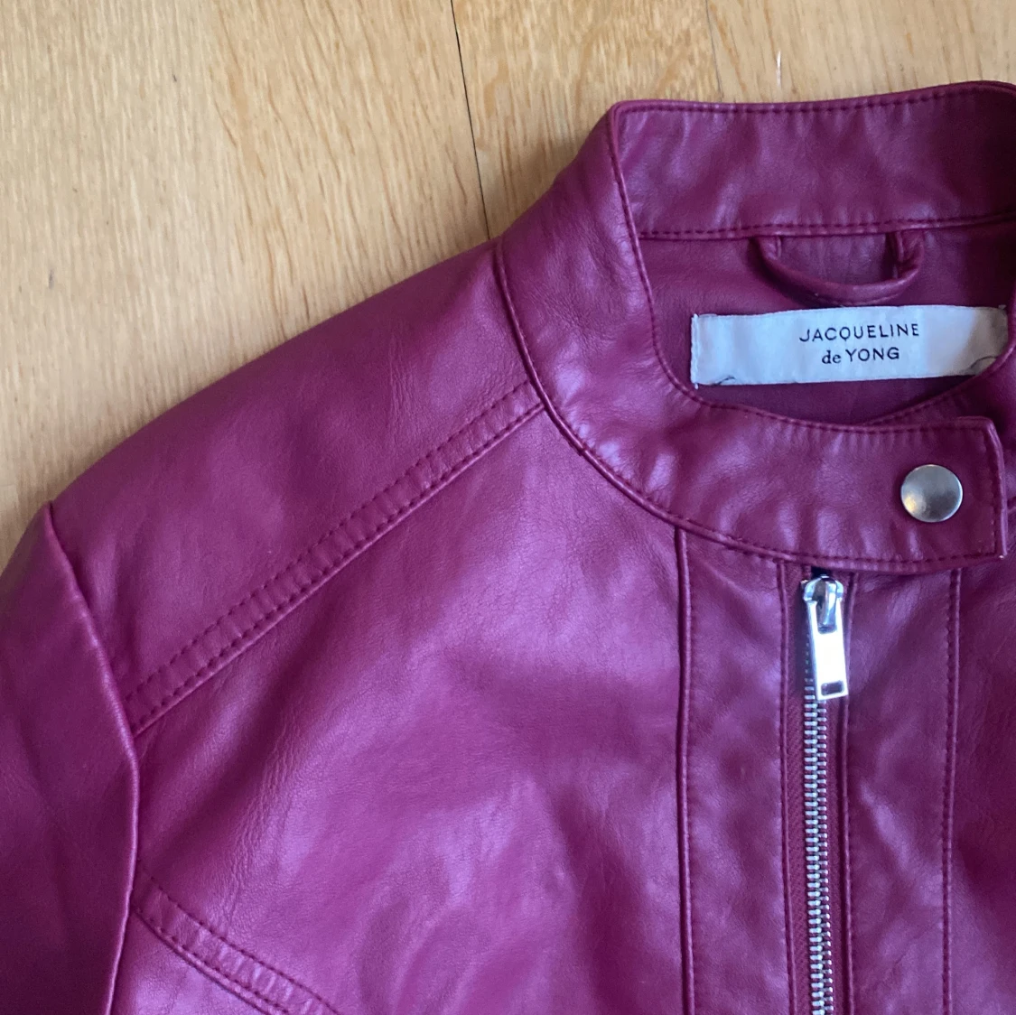Läder jacka  - 91