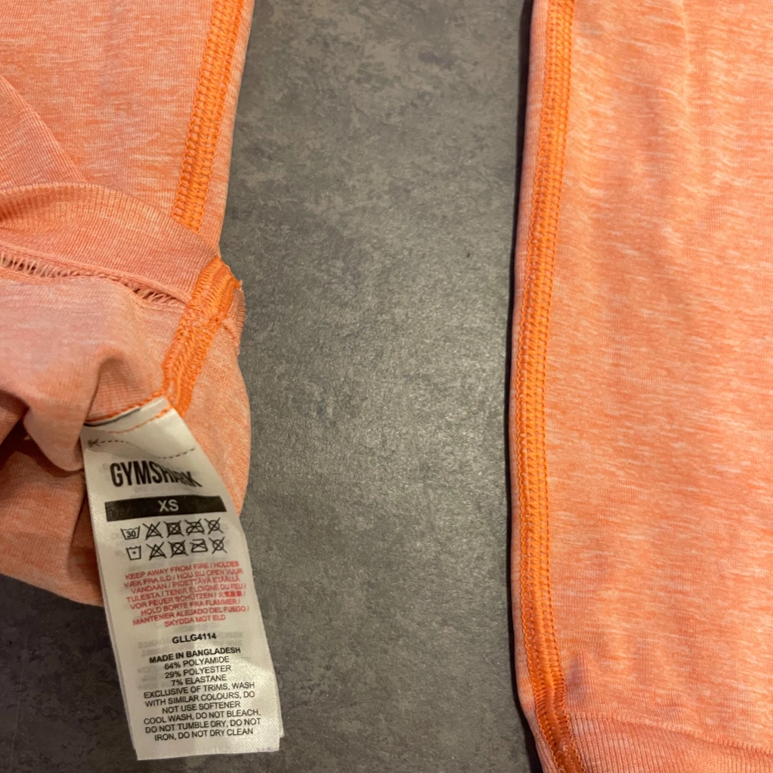 Peachfärgade tights från Gymshark - 91