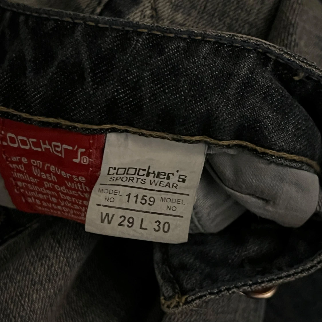 Lågmidjade bootcut jeans  - 93