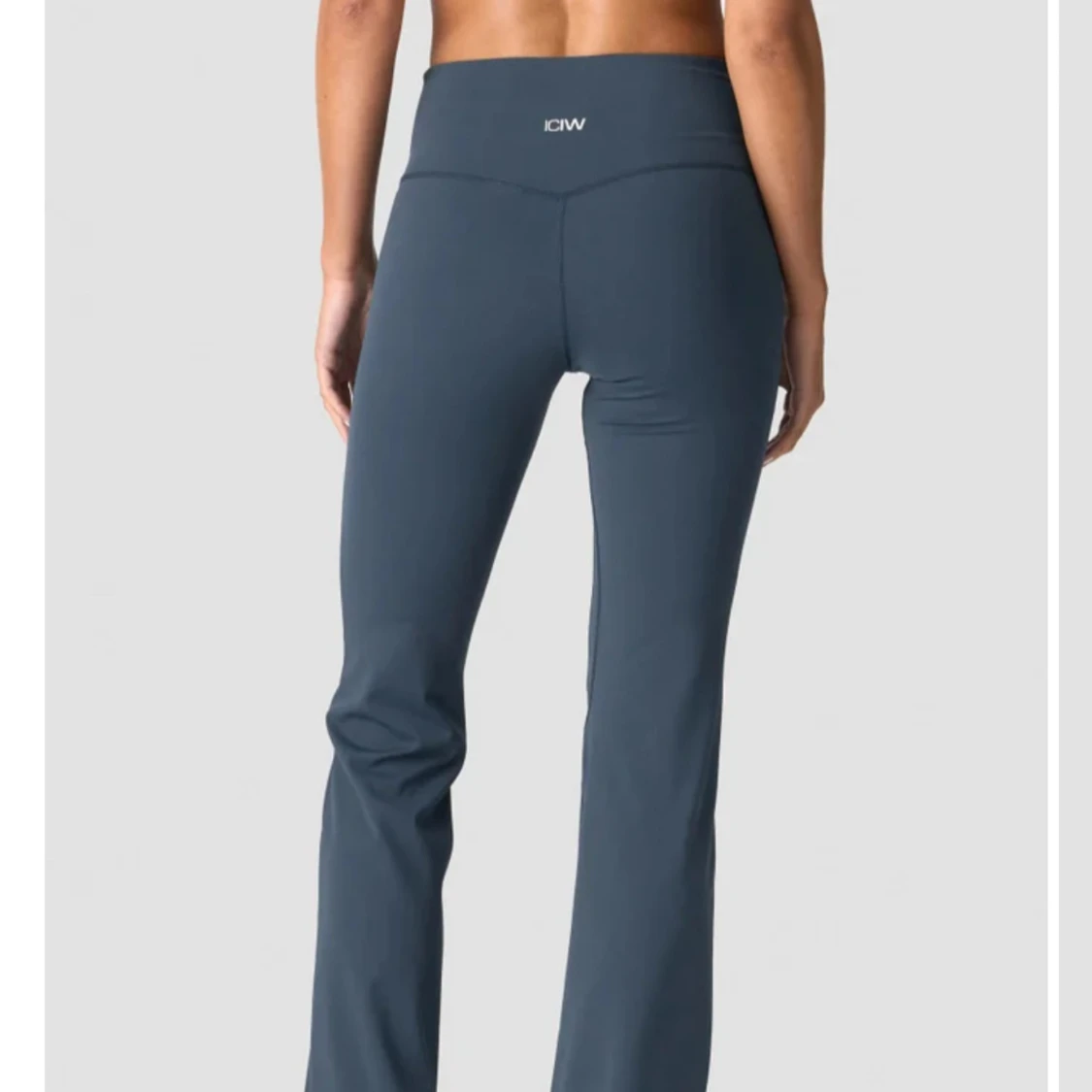 NIMBLE FLARED TIGHTS DARK DUSTY BLUE  - 2