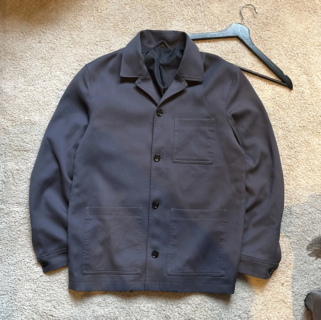 Overshirt Grå Storlek M/L 
