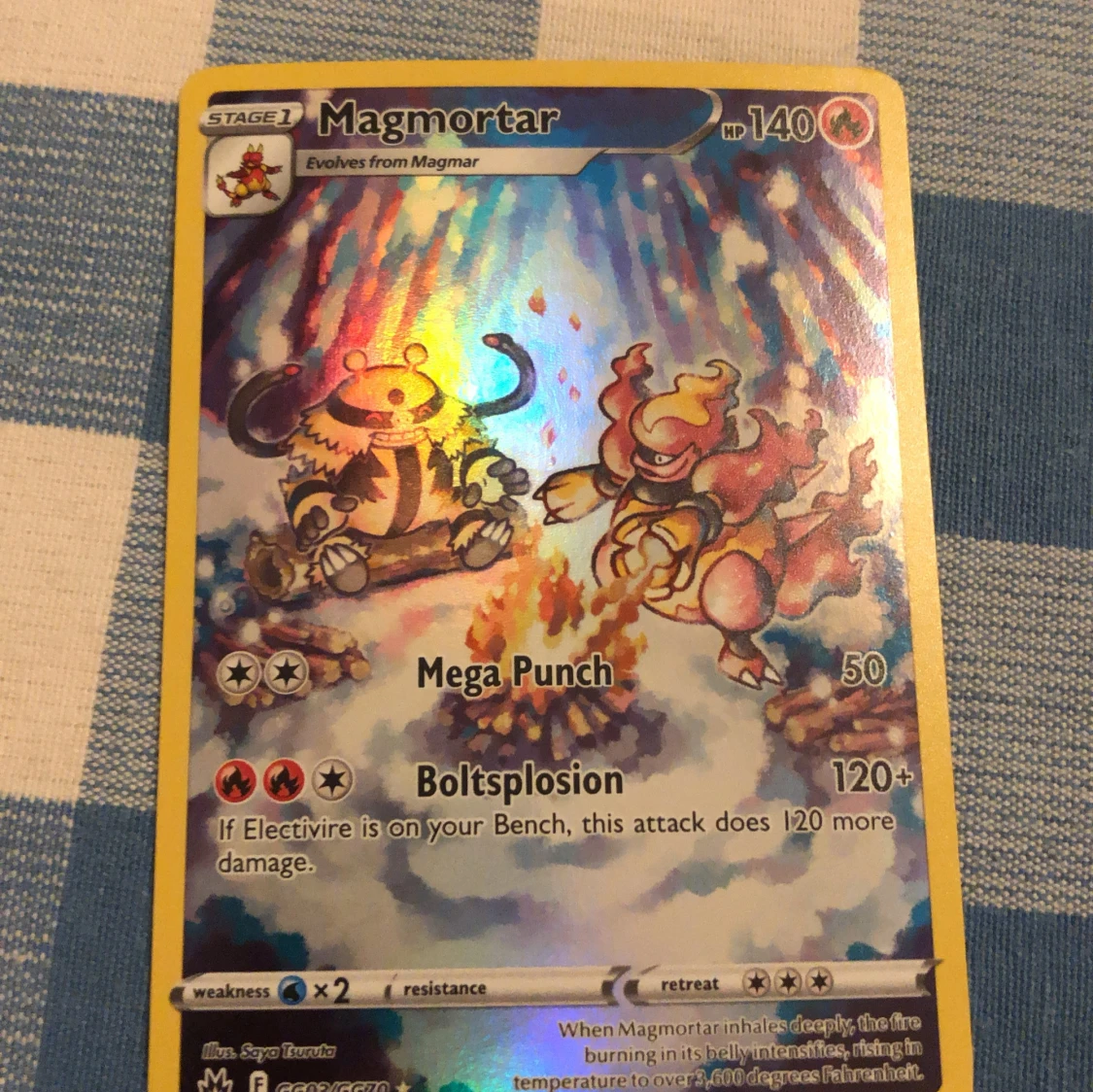 Magmortar Pokémonkort - 2