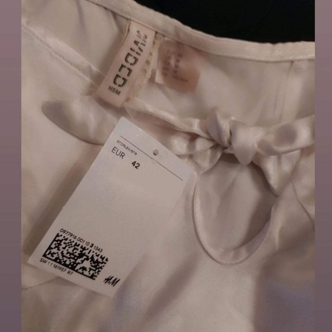 Vit klänning från H&M - 2