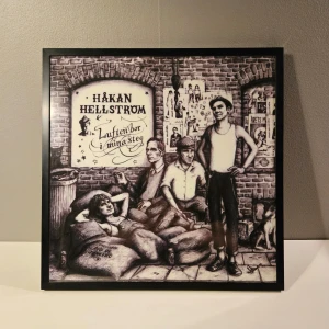 Håkan Hellström - 31.5x31.5  - Håkan Hellström - Luften bor i mina steg albumaffisch, 31.5x31.5   Helt ny - Passar bra i IKEAs tavelram Lomviken!  Skickas i papprulle - Ramen ingår inte!