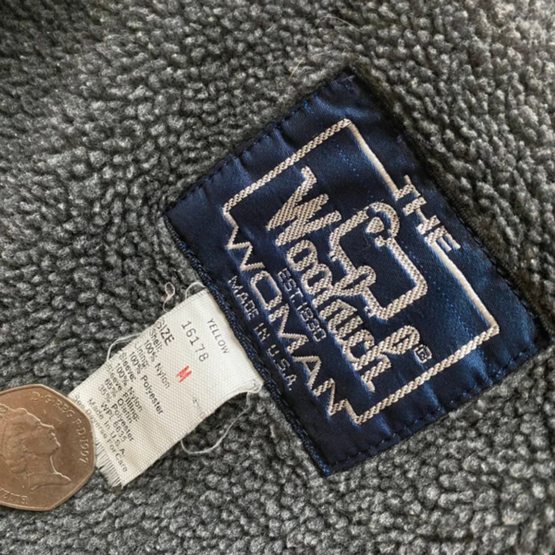 Gul jacka från Woolrich - 4