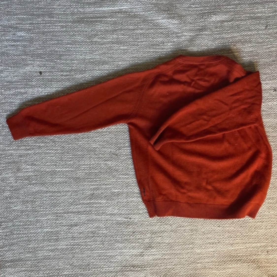 Röd stickad tröja Re Del Mare - 90