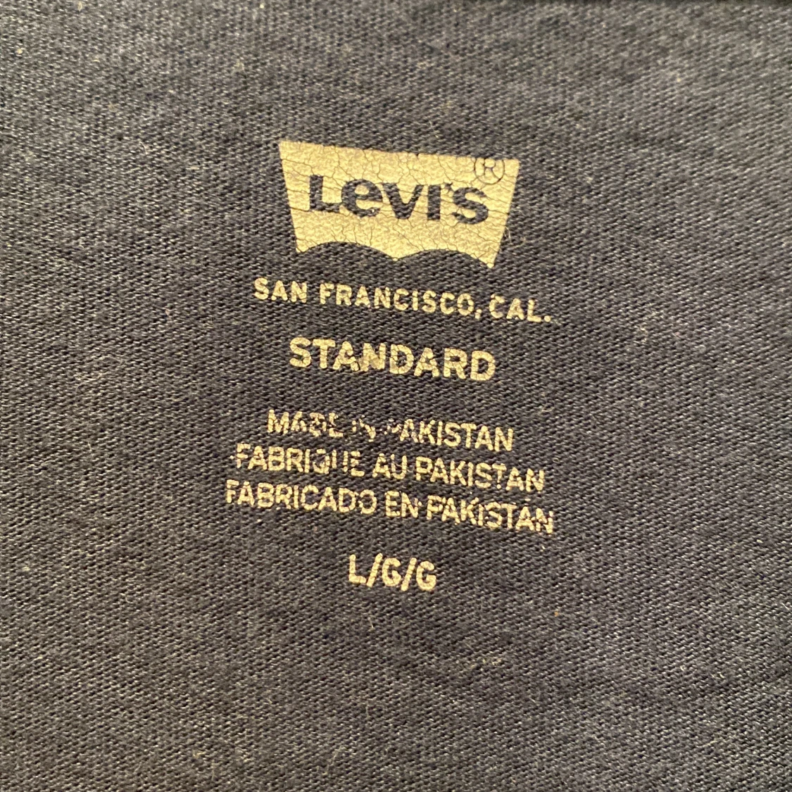 Blå t-shirt från Levi's - 90