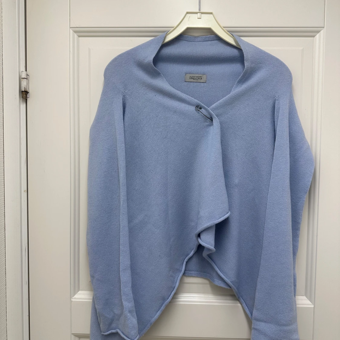 Ljusblå kofta från Hunkydory