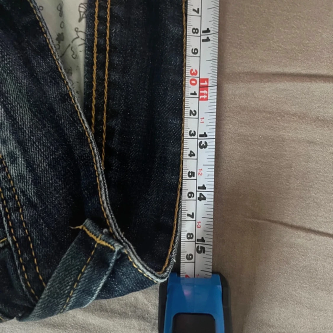 Lågmidjade bootcut jeans - 93