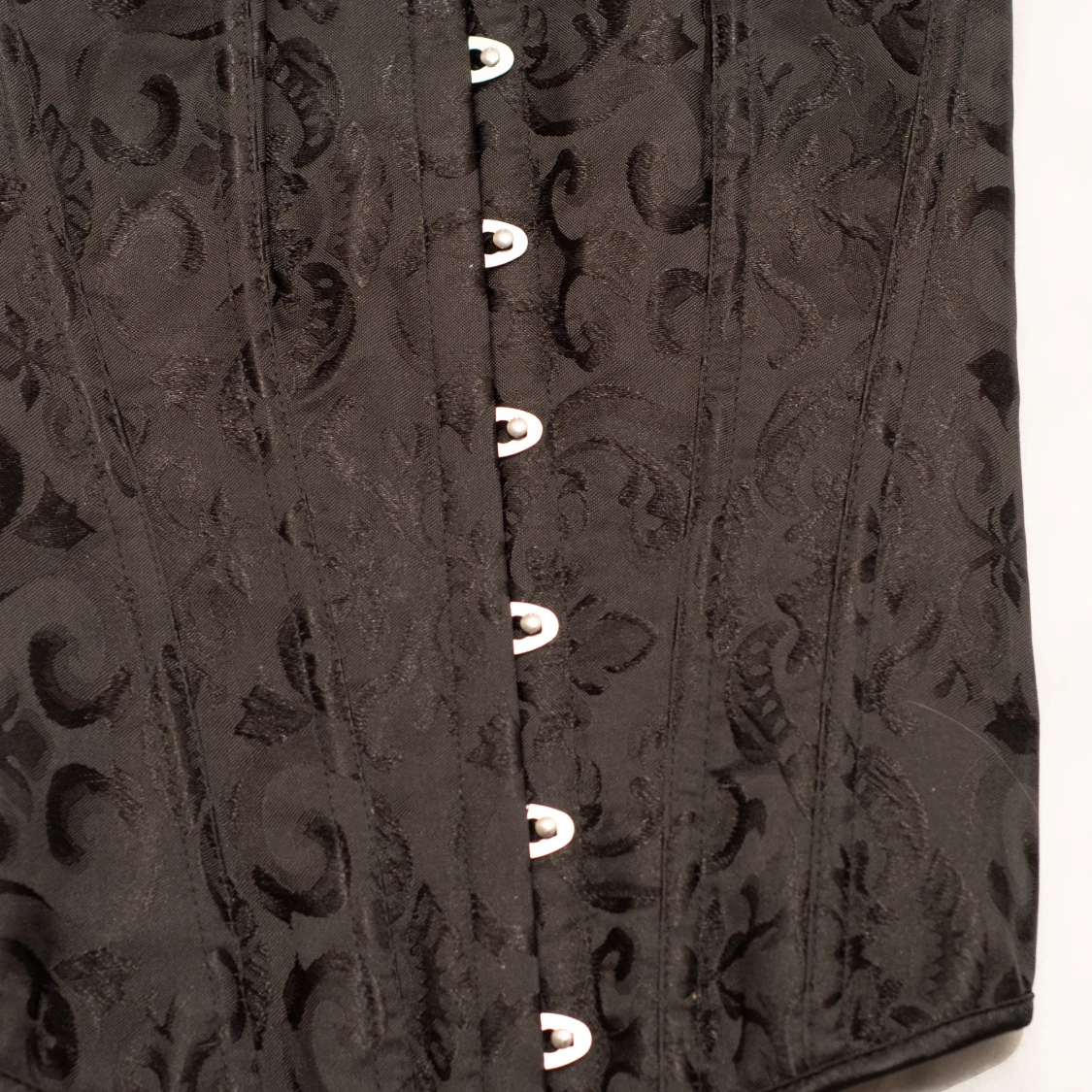 Svart korsett med snörning - 91