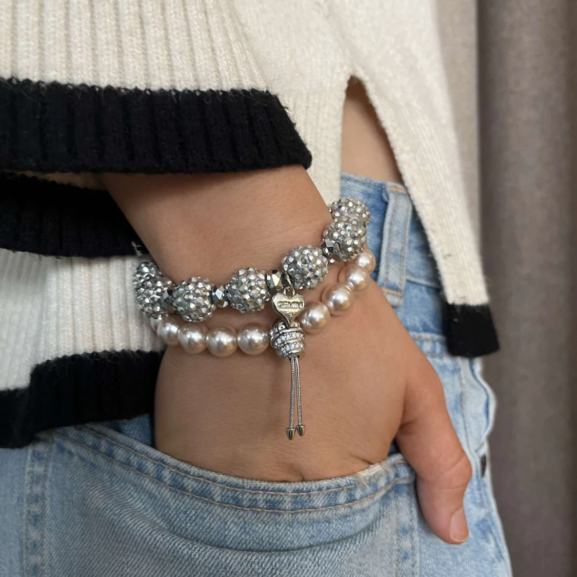 Glittrigt armband - 91