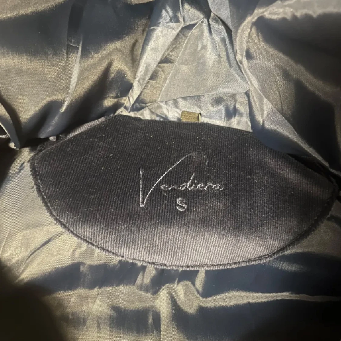 Mörkblå dunväst från Vendora - 92