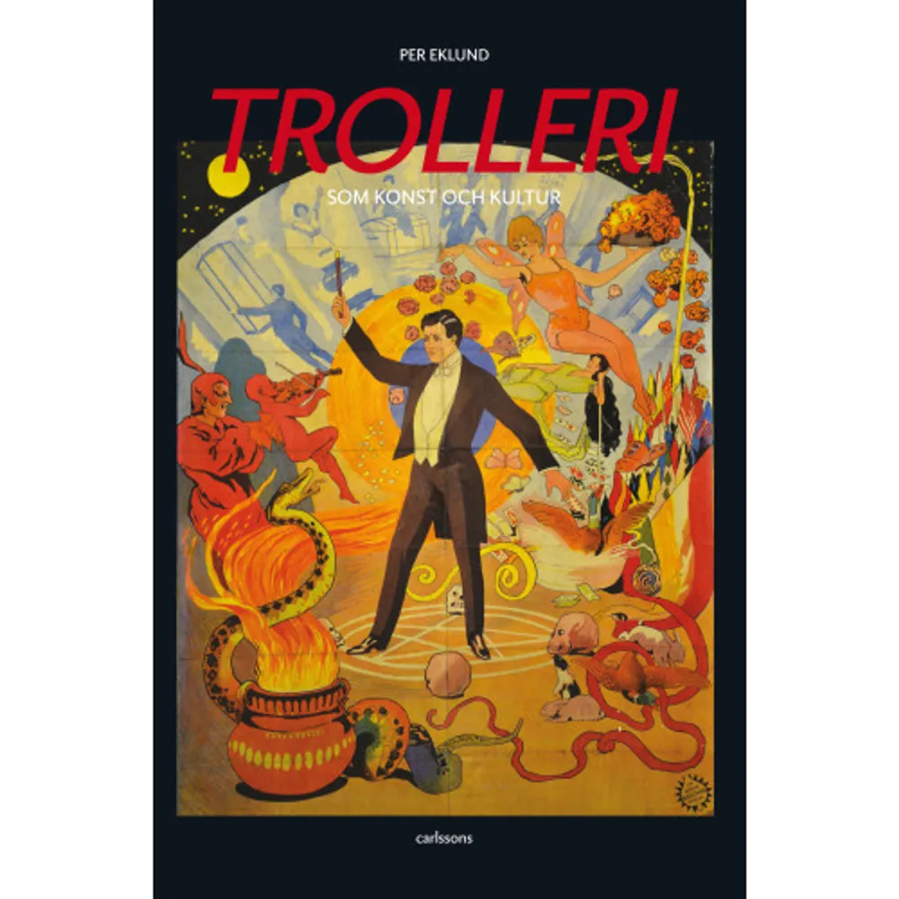 Trolleri som konst och kultur förklarar trollerikonstens historia och utveckling. Författaren berättar om de trollerikonstnärer, kvinnor och män, som kom att använda det oförklarliga för att underhålla en hel värld. Boken skildrar hur historien formade dessa artister och trollerikonsterna som fick det omöjliga att verka möjligt. Trolleri som konst och kultur visar att trollerikonstens kulturella påverkan genom historien varit minst lika betydelsefull som övriga konstarters och kulturyttringars, trots att den verkat utifrån andra förutsättningar och ofta betraktats med oblida ögon. I detta välillustrerade verk ger oss Per Eklund en storslagen historia som hitintills saknats på svensk botten. Per Eklund är pedagog, författare och trollerikonstnär. Som författare har han skrivit läromedel för grundskolans senare del, gymnasiet och vuxenutbildning. Som trollerikonstnär har han vunnit SM i Close-up-trolleri, varit coach för Svenska Landslaget i Magi, suttit som president för Svensk Magisk Cirkel och är nu ständig sekreterare i Svenska Magiska Akademien. Format Inbunden Omfång 474 sidor Språk Svenska Förlag Carlsson Utgivningsdatum 2016-08-23 Medverkande Simon Molin ISBN 9789173317719 . Böcker.