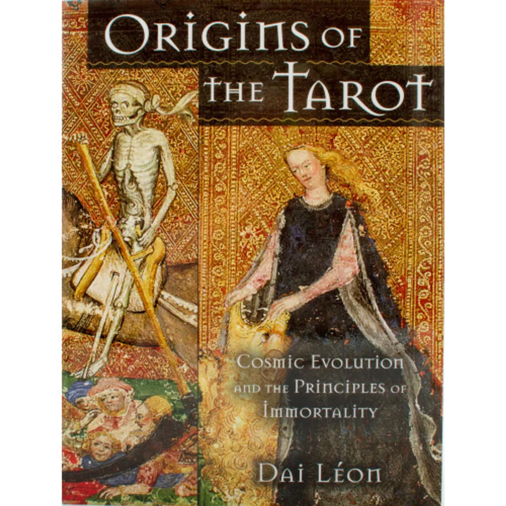 Conventional wisdom traces Tarot cards to medieval Italy, but their roots go back much further in time and draw on a surprisingly rich variety of cultures and spiritual traditions. Combining pioneering scholarship with practical spiritual instruction, Origins of the Tarot is the first book to unveil the full range of the ancient streams of wisdom from which the Tarot emerged.The timeless principles of conscious realization and cosmological unfoldment underlying the Tarot have never been explored in a comparably extensive and detailed way: herein the teachings of a tremendous range of traditions, including Kabbalah, Western esotericism and alchemy, Buddhism, Taoism, yogic disciplines, Sufism, mystical Christianity, Gnosticism, and Neoplatonism, are masterfully incorporated and synthesized.Author Dai Léon explores a confluence of philosophical schools from East and West as they relate to the Tarot, giving each its due in the exposition of a universal procession of evolution and the soul’s quest for enlightenment. In the process, the Tarot is seen as a unique exemplification of perennial teachings on the soul and its liberation, as well as a still-unfolding window into concealed currents of human history. The book’s profound learning and unprecedented range of references are sure to attract close study among students both of the world’s most enduring esoteric tradition and of esotericism itself.    Format Pocket   Omfång 560 sidor   Språk Engelska   Förlag Random House USA   Utgivningsdatum 2009-06-30   ISBN 9781583942611  . Böcker.