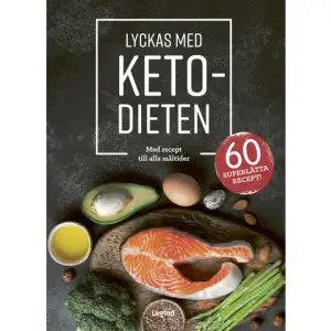 Har du testat att banta på olika sätt, men utan att ha nått ditt mål? Då är det dags att testa KETO-dieten.Enligt KETO-dieten ska du skära ner på kolhydraterna i din kost, men du får gärna äta kött, fisk och grönsaker samt nyttiga fetter. När kroppen får färre kolhydrater börjar den förbränna fett – och då börjar du gå ner i vikt!• Bra introduktion till ketodietens principer.• 60 lätta och spännande recept – så goda att du inte saknar kolhydraterna.• De flesta recepten tar max 30 minuter att tillaga.• Du kan fortfarande äta bacon, ägg och grädde.• Ketodieten stabiliserar ditt blodsocker och gör att aptiten krymper.KetoBantningskuren nr. 1 i USA!Med recept för dagens alla måltider!    Format Inbunden   Omfång 139 sidor   Språk Svenska   Förlag Legind A/S   Utgivningsdatum 2021-04-01   Medverkande Karolina Hjertonsson   ISBN 9788775370351  