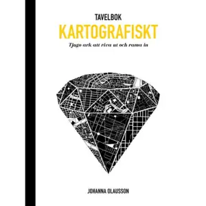 Tavelboken Kartografiskt samlar 20 fantastiska motiv av den svenska illustratören Johanna Olausson. En förkärlek för kartor, gamla skolplanscher och geo- metriska är inspirationskällorna bakom hennes unika konstverk. Genom att blanda in kartor i naturobjekt såsom fåglar och ädelstenar skapar hon vackra, svartvita motiv i A4-format som kan rivas ut, rama in och hängas upp på väggen. Johanna Olausson är ett nytt stjärnskott på den svenska illustratörshimlen. Hennes studier i både digital design, konsthistoria och kultur- geografi gav inspirationen till att kombinera gamla kartor med naturmotiv vilket resulterade i fantasifulla motiv av sällan skådat slag!    Format Häftad   Omfång 40 sidor   Språk Svenska   Förlag Pagina Förlags   Utgivningsdatum 2015-12-31   Medverkande Johanna Olausson   Medverkande Johanna Olausson   ISBN 9789163611681  