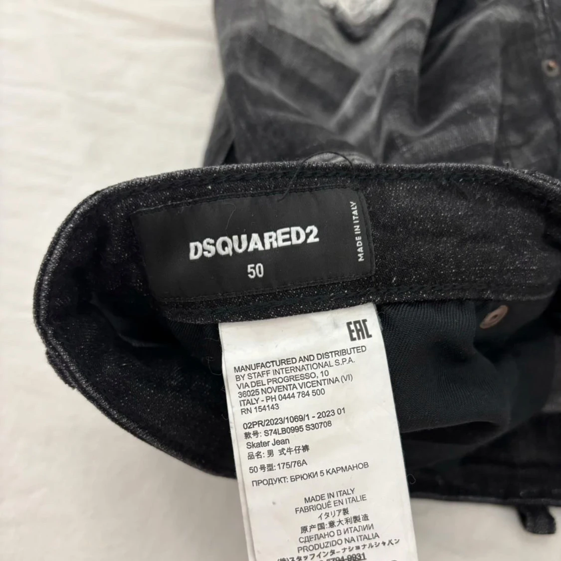 Svarta jeans från Dsquared2 - 91