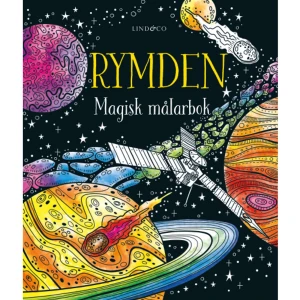 Rymden : Magisk målarbok (häftad) - I denna magiska målarbok kan du förvandla de svartvita illustrationerna av planeter, kometer, astronauter och rymdfarkoster till färgsprakande bilder, allt du behöver är vatten och en pensel! Svep med penseln över rymdscenerna i boken och se färgerna träda fram som genom ett trollslag! I boken finns femton olika illustrationer med rymdtema. I samma serie finns även:Regnbågar Magisk målarbok Enhörningar En magisk målarbok Dinosaurier En magisk målarbok    Format Häftad   Omfång 32 sidor   Språk Svenska   Förlag Lind &amp; Co   Utgivningsdatum 2021-08-03   Medverkande Brendan Kearney   ISBN 9789179035549  