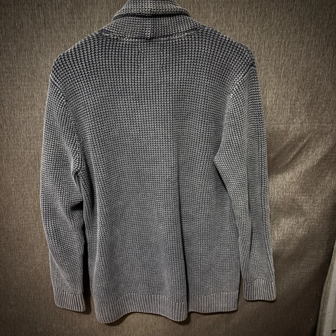 Stickad cardigan washed Abercrombie & Fitch stickad kofta - 1