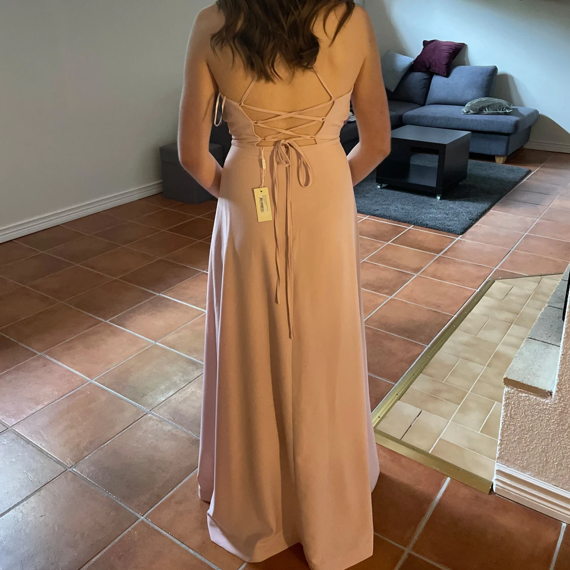 Ljusrosa Balklänning - 1