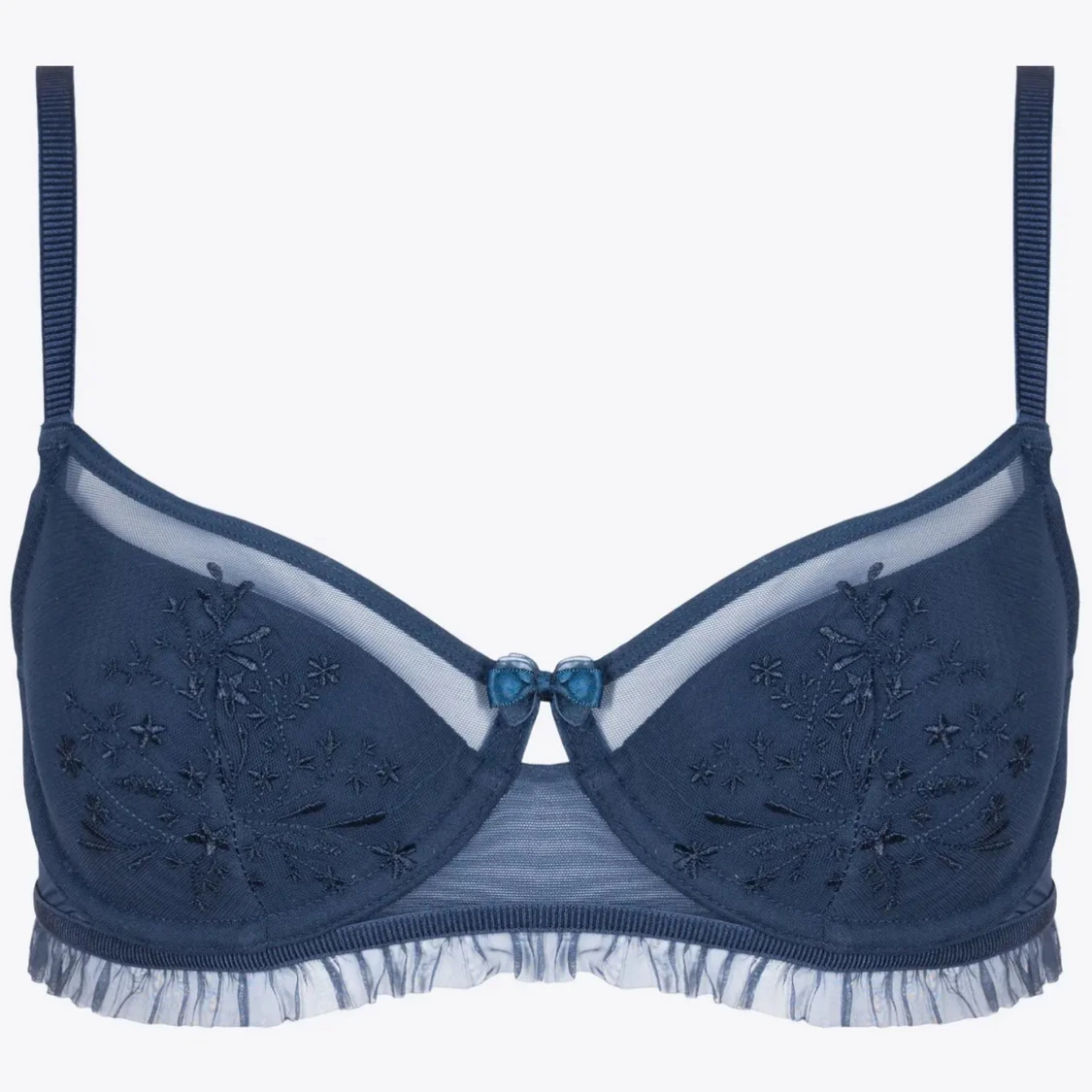 Mörkblå balconette bh från twilfit by change/Change - 4