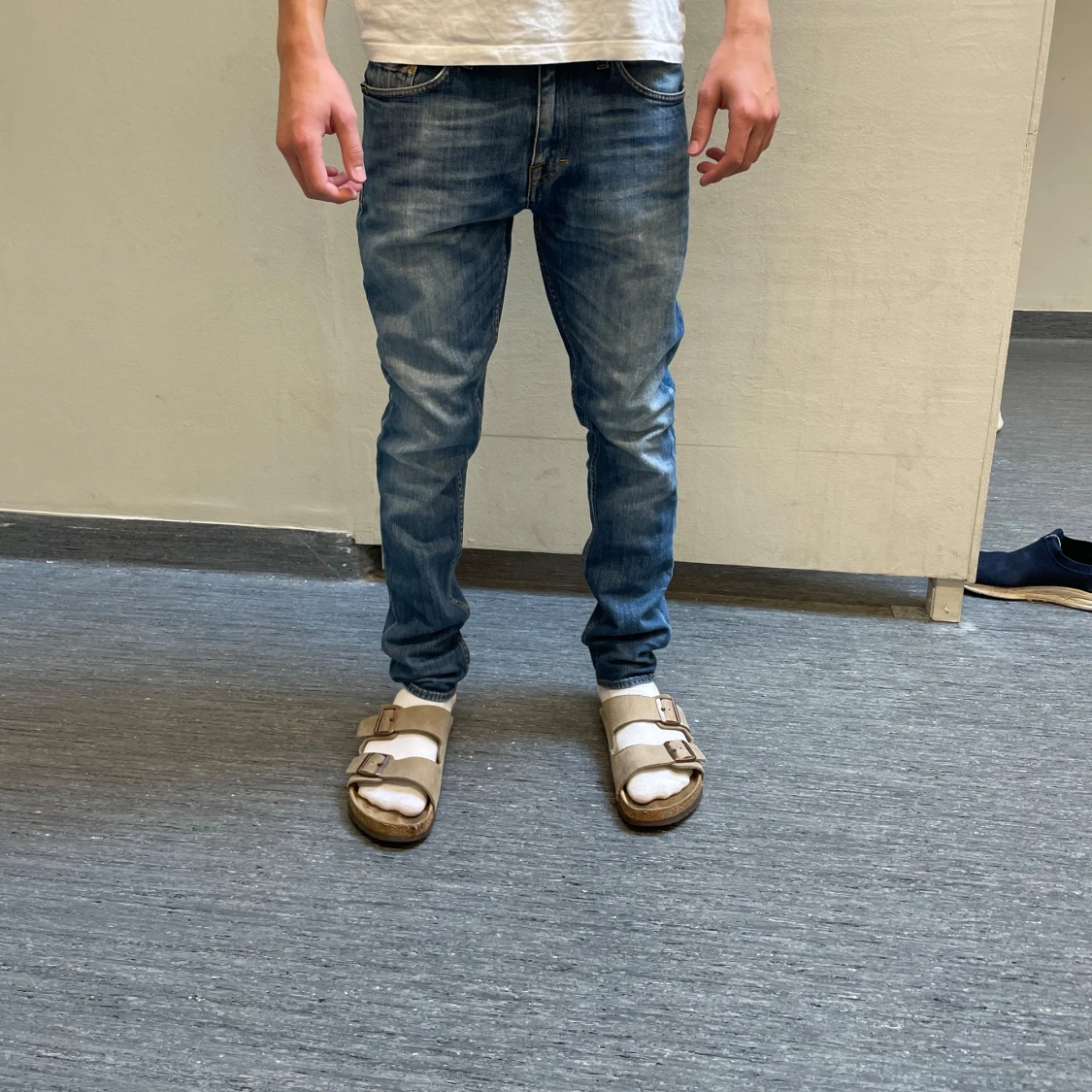 Blå jeans