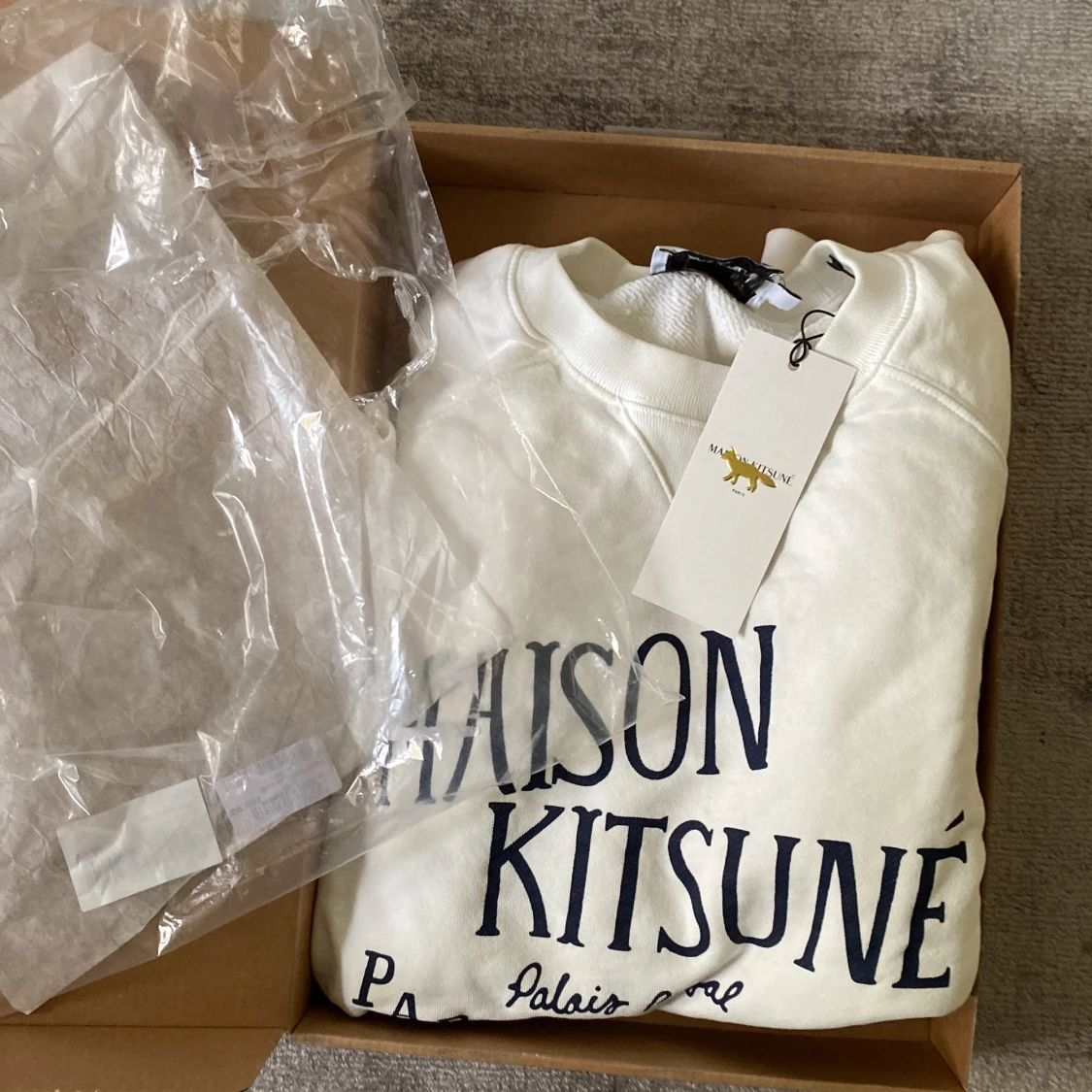 Maison Kitsune tröja  - 91