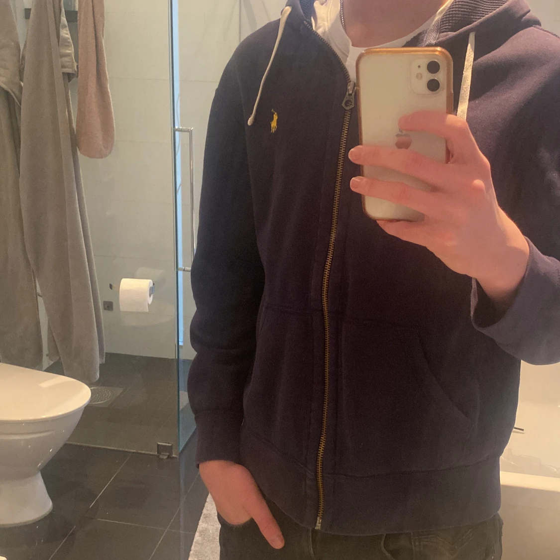 Mörkblå hoodie från Polo Ralph Lauren - 91
