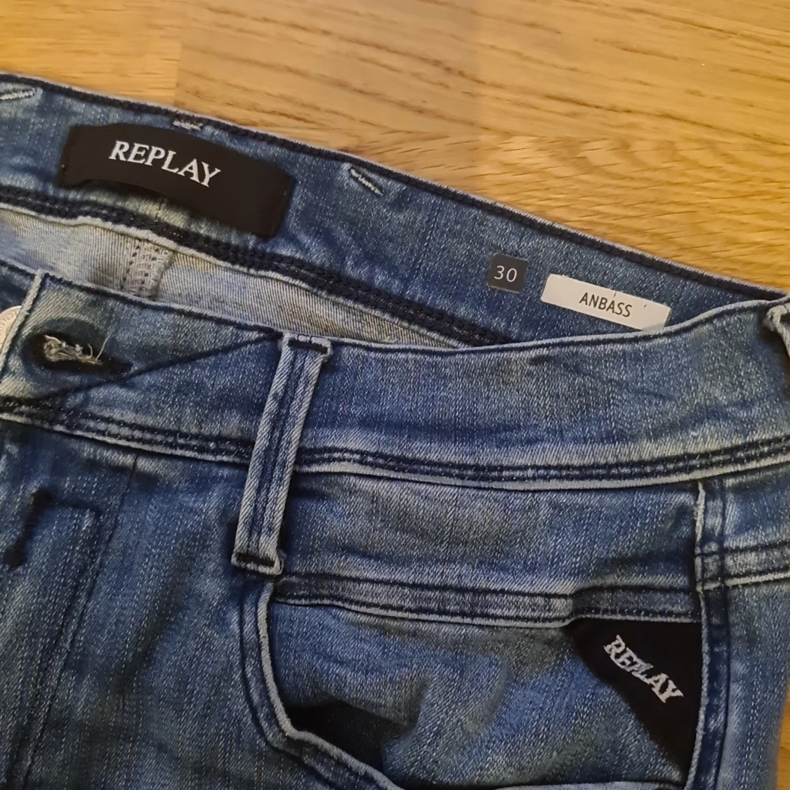 Blå jeans från Replay - 91