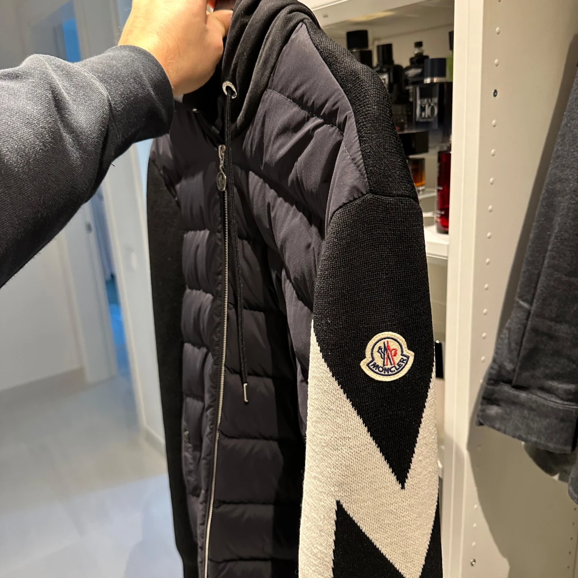 Svart jacka från Moncler - 90