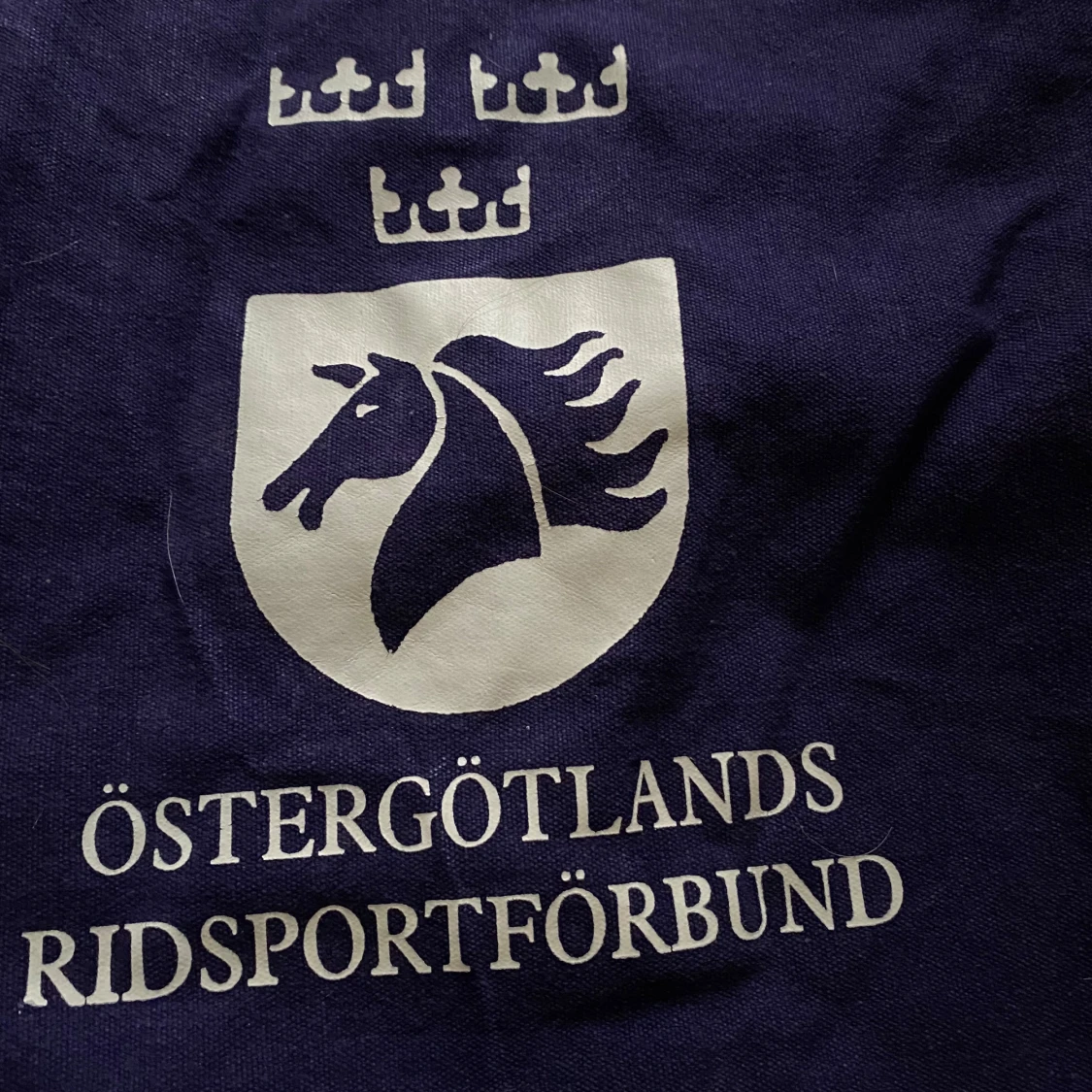 Blått transporttäcke 125 - 90