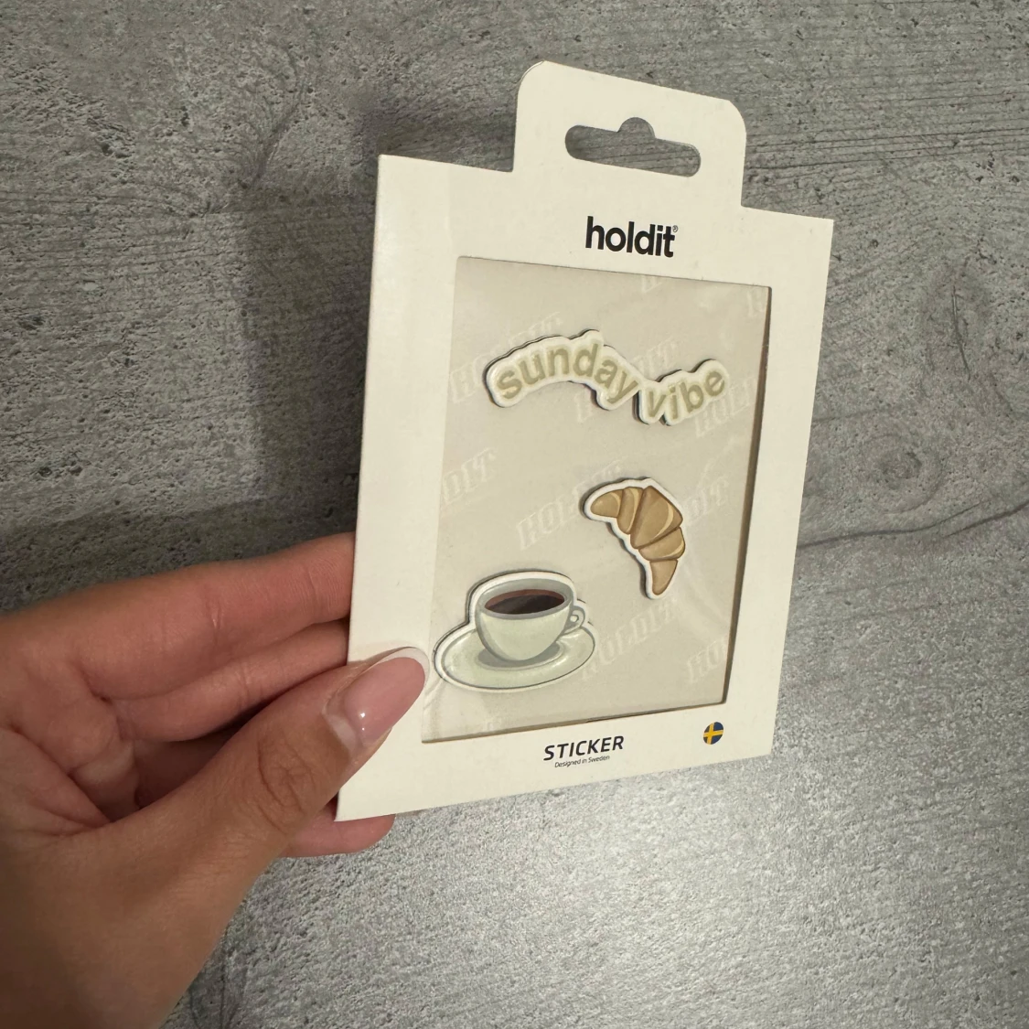 Sticker från Holdit med 'Sunday Vibe' - 92