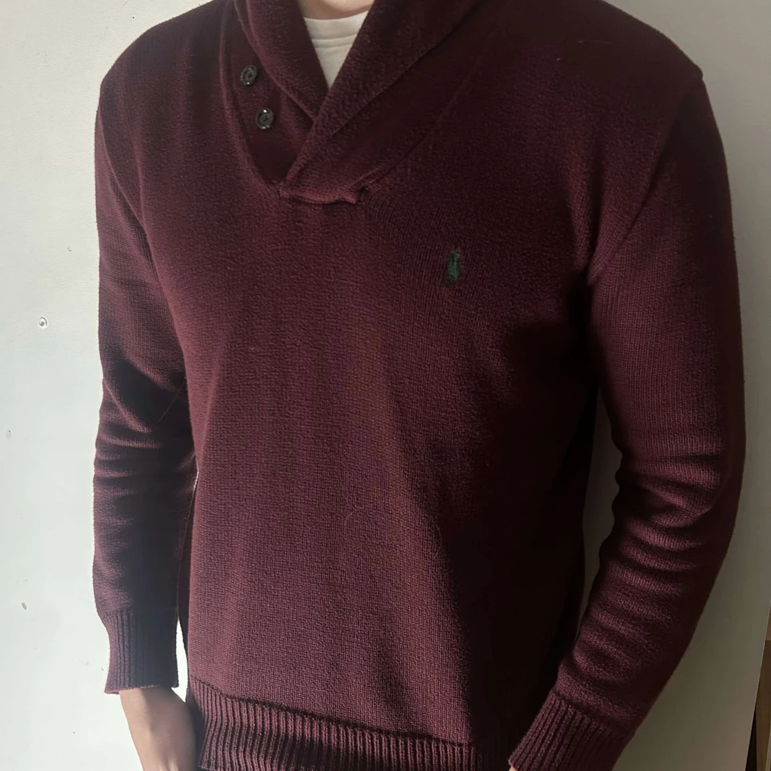 Vinröd tröja från Polo Ralph Lauren