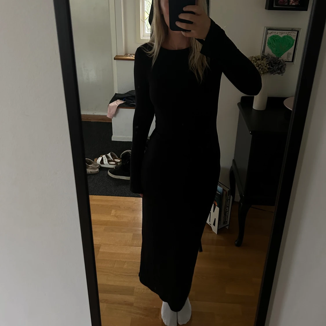 Långklänning svart - 91