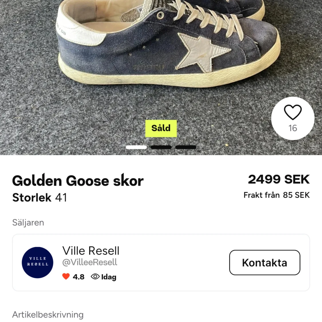 Golden Goose Skor - 93