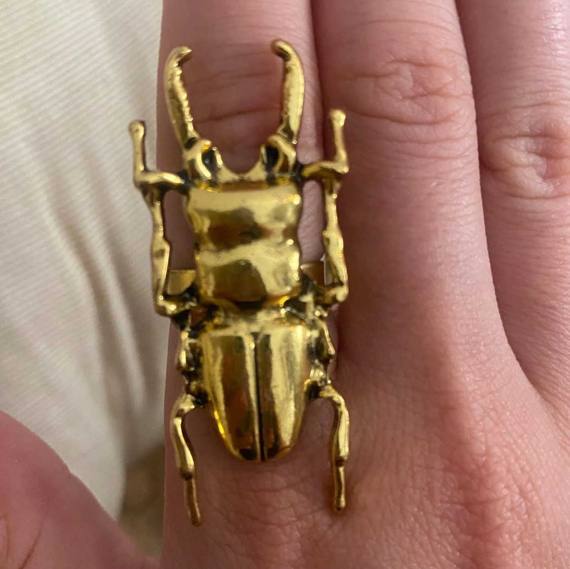 Guld insekts ring - 91