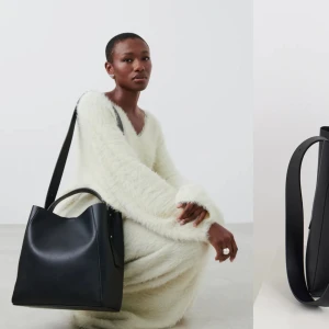 Svart skinnväska  - Från Gina, fint skick 