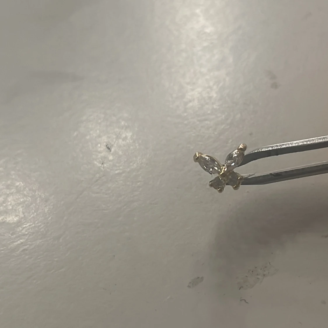 Helix piercing guld  - 91