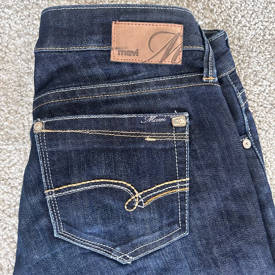 Lågmidjade jeans